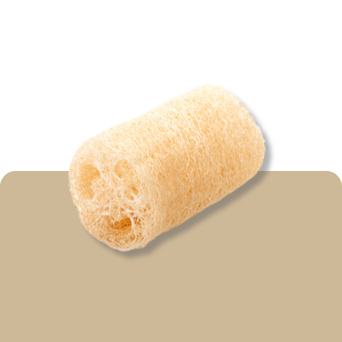Naturlig loofah svamp til heste